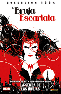 Portada del cómic Bruja Escarlata: la senda de las brujas.