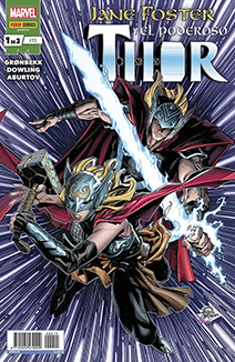 Portada del cómic Jane Foster y el Poderoso Thor 1.